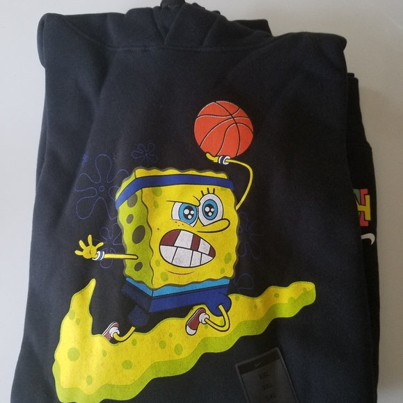 kyrie spongebob hoodie youth
